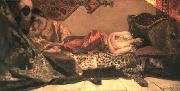 Jean-Joseph Benjamin-Constant Odalisque oil painting reproduction